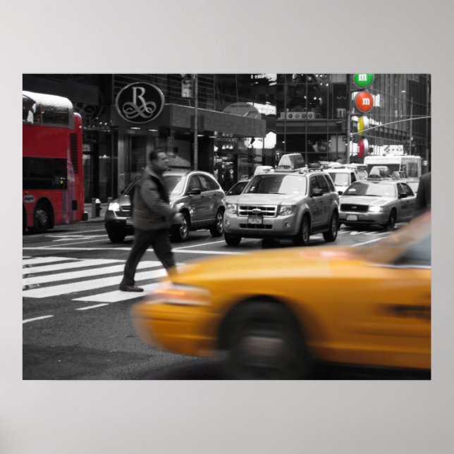 Póster Uma manhã em Nova Iorque (Frente)