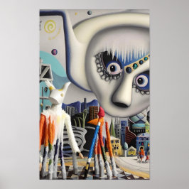 Poster Uma Maravilha de inverno Diorama-Land Ken Gage