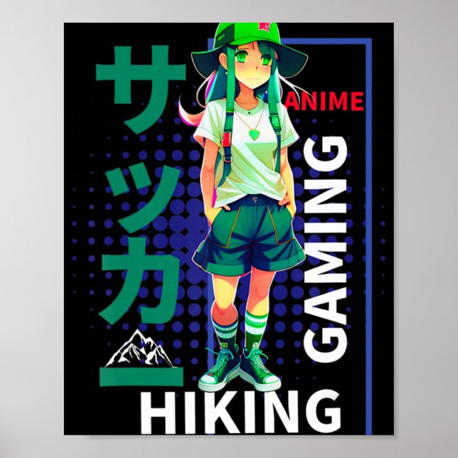 Poster Uma Menina Que Ama Anime (Frente)