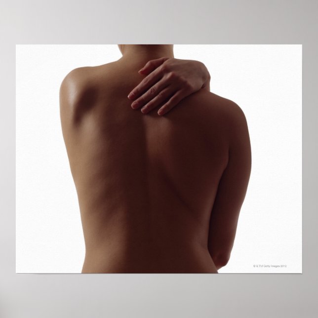 Póster Uma mulher está de volta com uma mão a atingir (Frente)