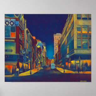 Poster Uma Noite na Broad Street