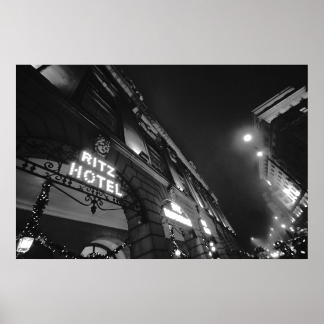 Póster Uma noite no Ritz (Frente)