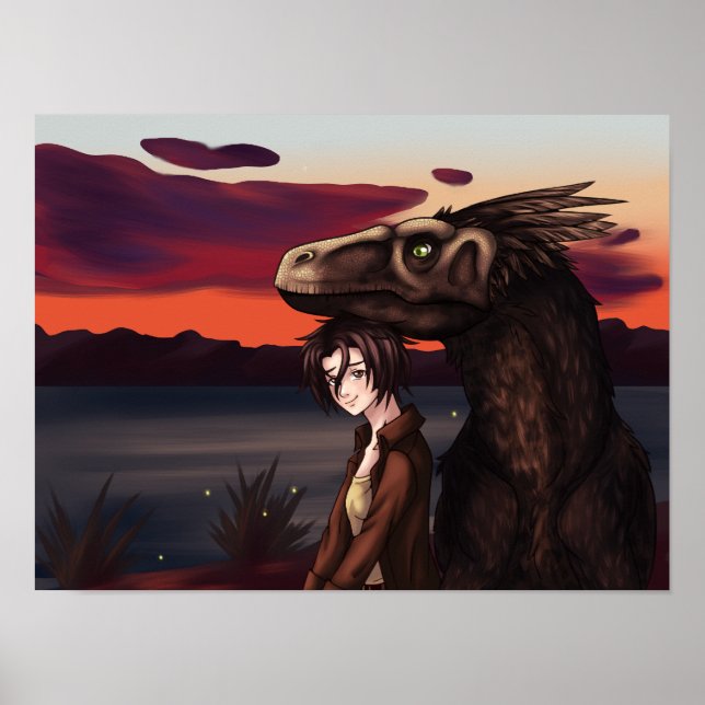 Poster Uma noite pacífica (Frente)