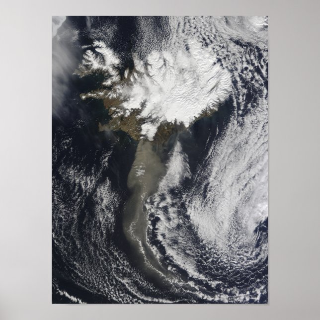 Póster Uma nuvem de cinza (Frente)