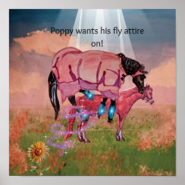 Poster uma página do livro, botas voadoras