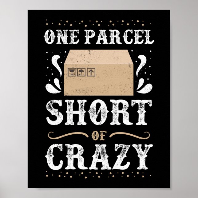Poster Uma Parcela Sem Uma Bolsa De Trabalhadores Postais (Frente)
