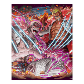 Póster Uma peça Doflamingo