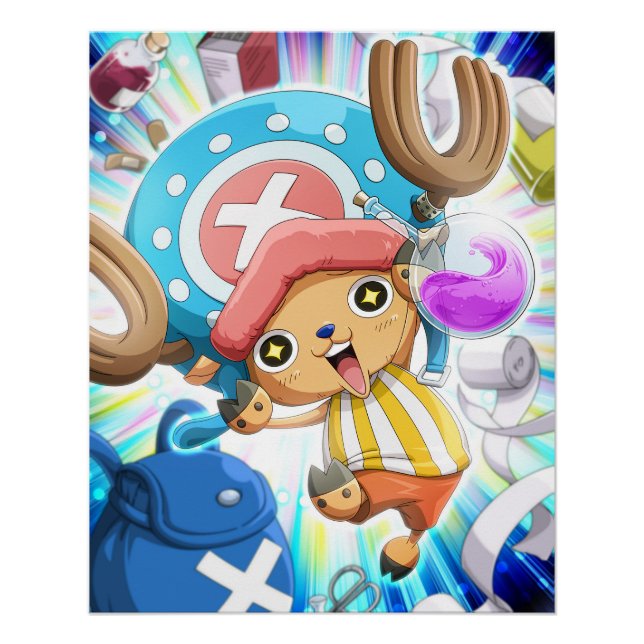 Póster Uma peça , Law , Luffy e Capitão Kid (Frente)
