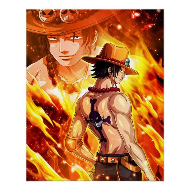 Póster Uma peça , Law , Luffy e Capitão Kid (Frente)