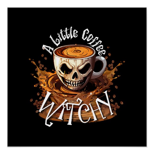 Póster Uma Pequena Café Bruxa (Frente)