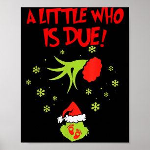 Poster Uma pequena camisa de quem está para nascer Natal