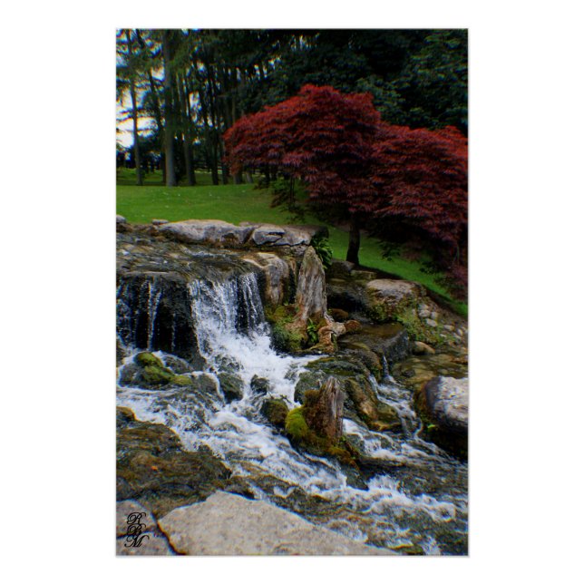 Póster Uma Pequena Cascata (Frente)