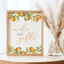 Poster Uma pequena Cutie está no caminho Cartões e Presen