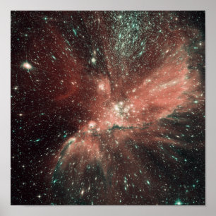 Poster Uma população de estrelas infantis na Via Lácte
