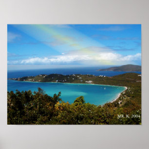 PÓSTER UMA PRAIA NAS ILHAS