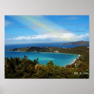 PÓSTER UMA PRAIA NAS ILHAS