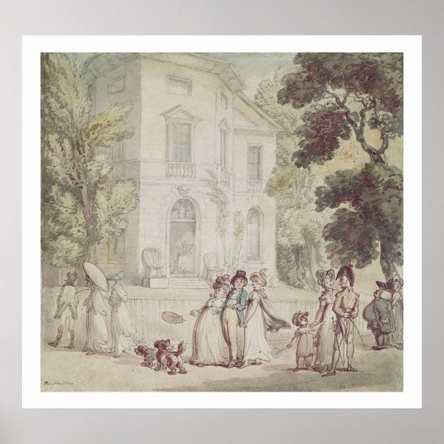 Poster Uma Promenade Domingo À Tarde (Frente)