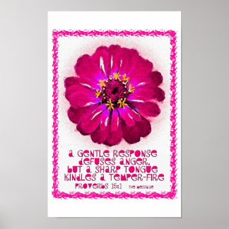 Póster Uma Resposta Gentil.... Pôster