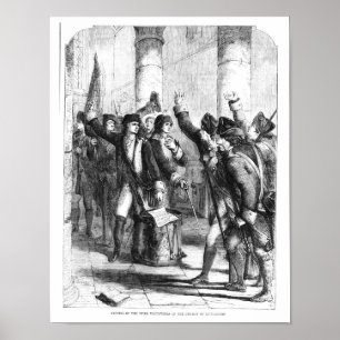 Póster Uma reunião dos voluntários irlandeses