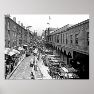 Póster Uma rua de Baltimore