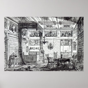 Póster Uma sala da cama