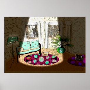 Poster Uma Sala Subitamente Vazia (5-7-1915)