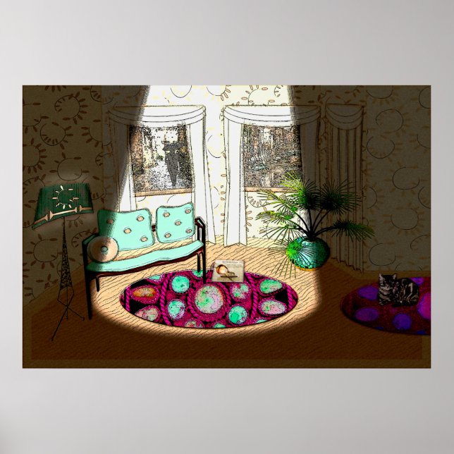 Poster Uma Sala Subitamente Vazia (5-7-1915) (Frente)