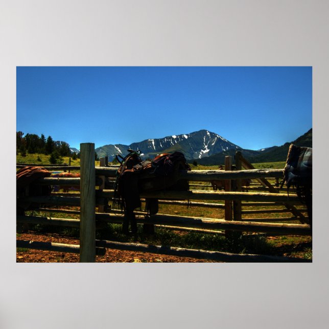 Poster Uma sela no beco (Frente)