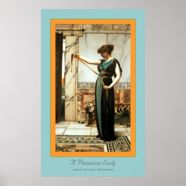 Poster Uma Senhora Pompeia (Frente)