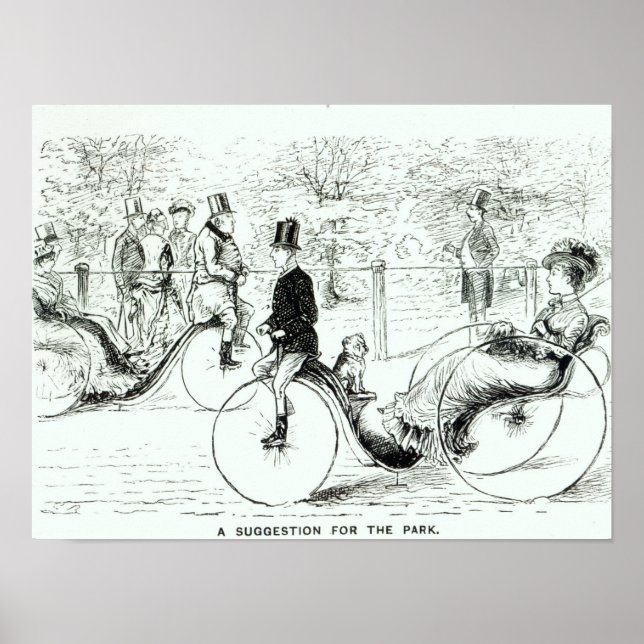 Póster Uma sugestão para o Parque', 1879 (Frente)