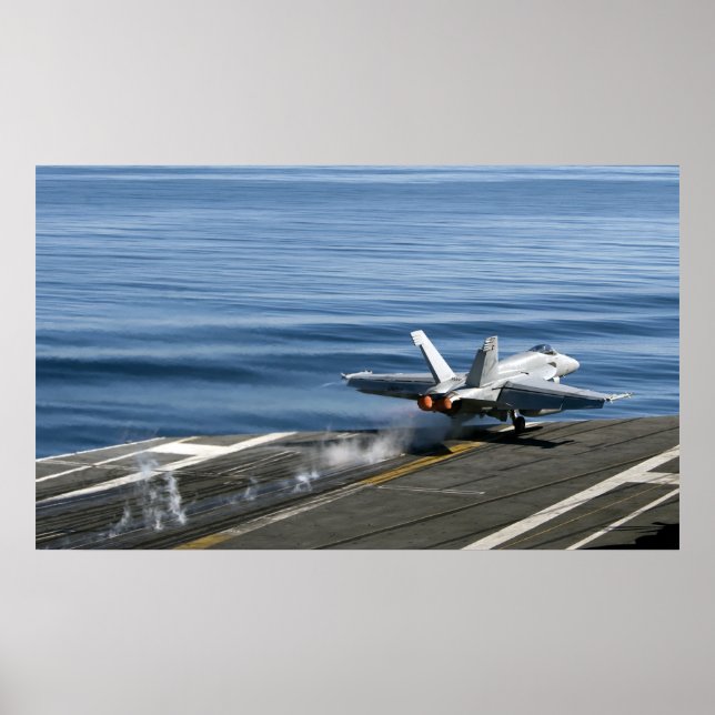 Póster Uma Super Hornet F/A-18E (Frente)