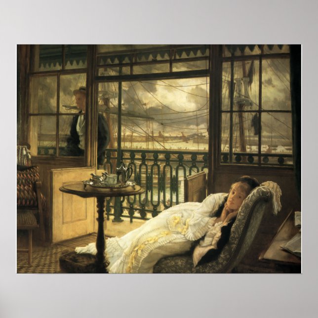 Poster Uma Tempestade de Passagem (Frente)