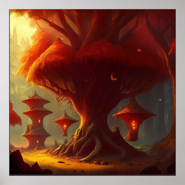 Poster Uma Terra Muito Estranha (Frente)