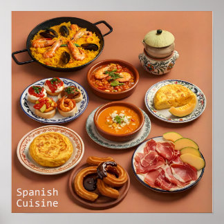 Poster Uma trilha Tapas através da Espanha