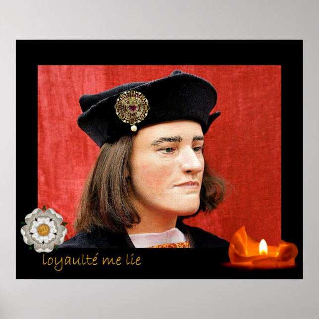 Póster Uma Vela para Richard III (Frente)