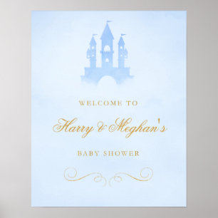 Poster Uma Vez Em Um Time Fairytale Castle Bem-Vindo Post