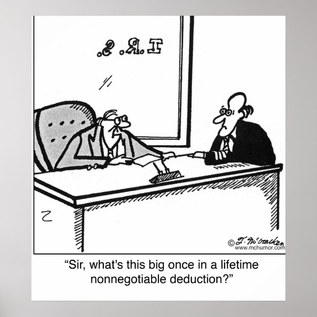 Poster Uma vez na vida, dedução não negociável (Frente)