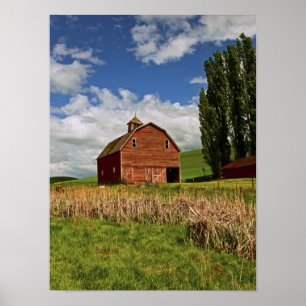 Poster Uma viagem pelo interior rural de Palouse