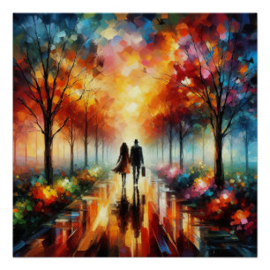 Póster Uma Viagem Vibrante Juntos