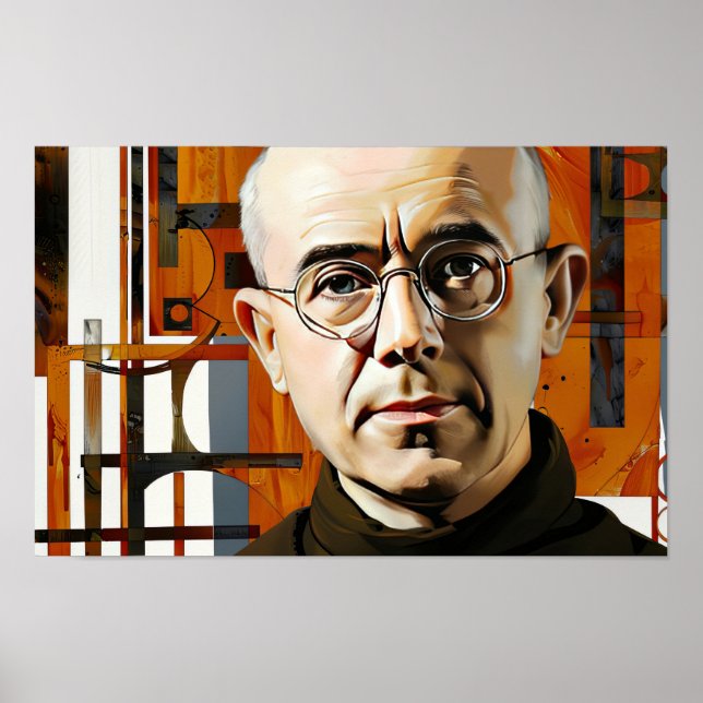 Poster Uma vida oferecida no amor (Frente)