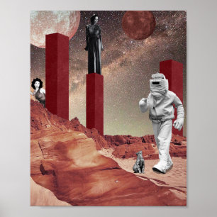 Poster Uma visita a Marte