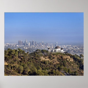 Póster Uma vista de uma fuga de caminhada em Griffith