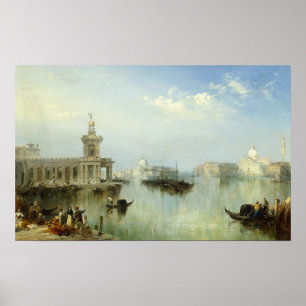 Póster Uma vista de Veneza
