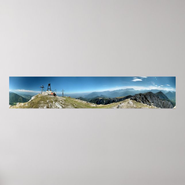 Póster Uma vista do topo (Frente)