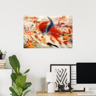 Poster Umberto Boccioni A Cidade Ressuscita Futurismo Art