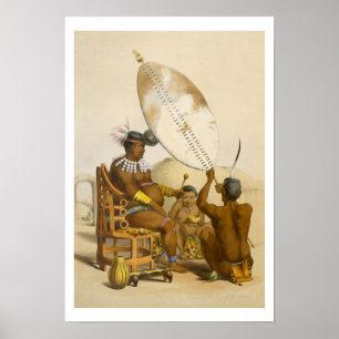 Poster Umpanda o rei do Amazulu, chapeia 11 'do Th