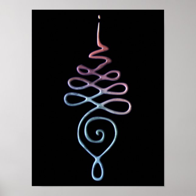 Poster Unalome 1  (Frente)