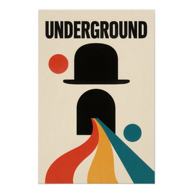 Póster Underground Hat - Poster (Frente)