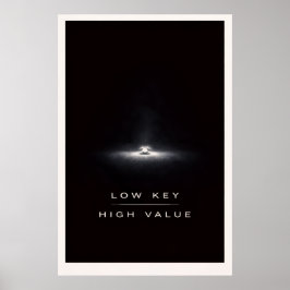 Poster Underrated Minimalist - Motivational Silent Power