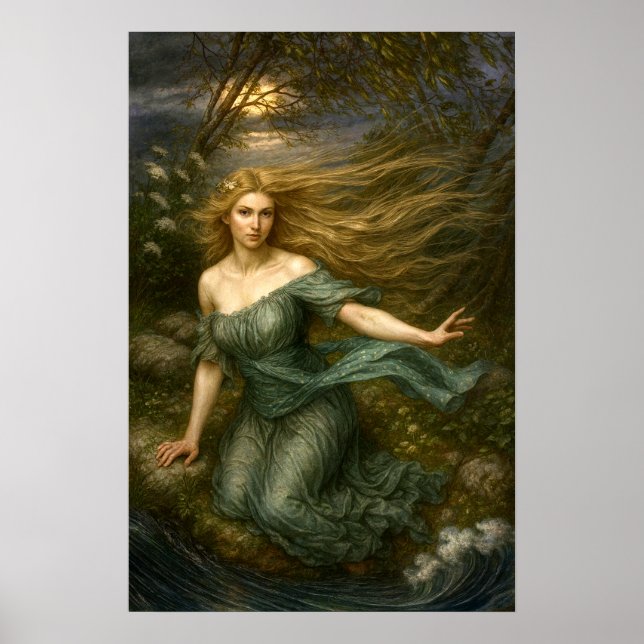 Poster Undine ao Luar (Frente)